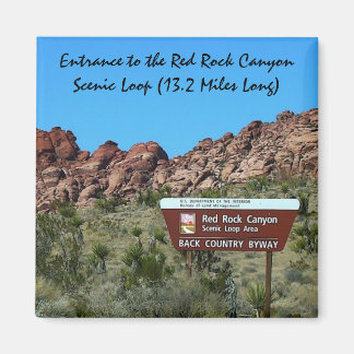 Magnet Red Rock Canyon 2"