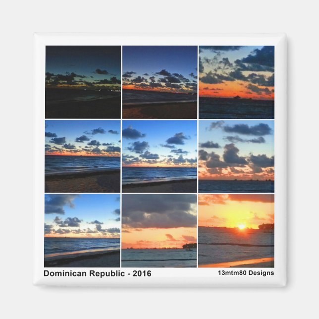 Magnet - République Dominicaine (Devant)