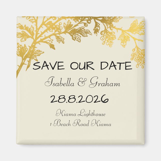 Magnet - Rett unseres Datums (Vorne)