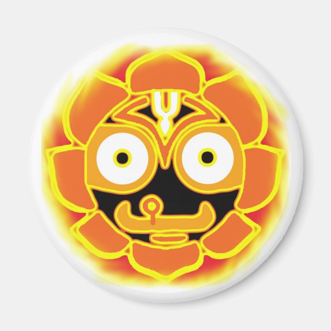 Magnet rond Jagannath Swami (Devant)
