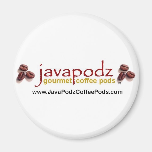 Magnet rond Java Podz (Devant)