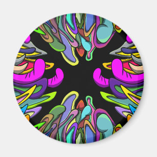 Magnet rond motif 243X2