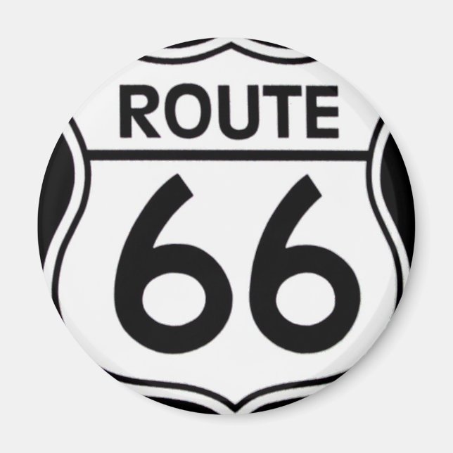 Magnet „ROUTE 66 " (Vorne)