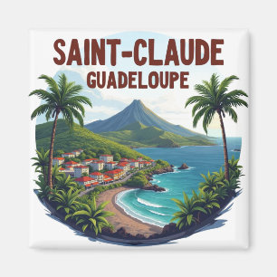 Magnet Saint-Claude Guadeloupe Soufrière-Magnet