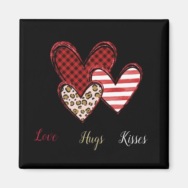 Magnet Saint-Valentin sauvage (Devant)