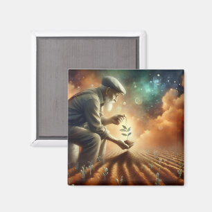 Magnet "Samen der Erneuerung" Kühlschrank