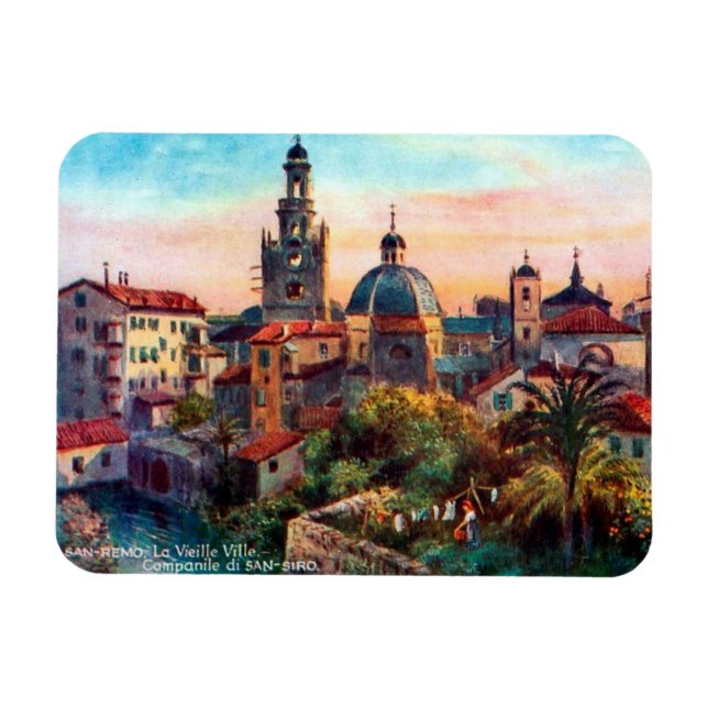 Magnet - San Remo, Italien (Horizontal)