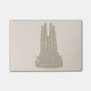 Magnet Sangrada Familia, Barcelona Post-it Klebezettel