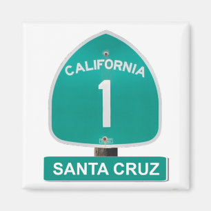 Magnet Santa Cruz Kalifornien Landstraßen-1
