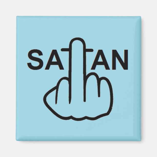 Magnet Satan Drehe (Vorne)