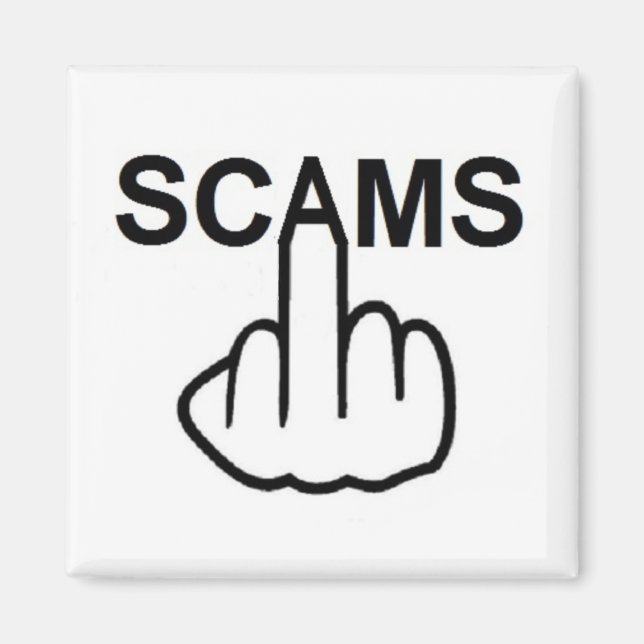 Magnet Scams Gedreht (Vorne)