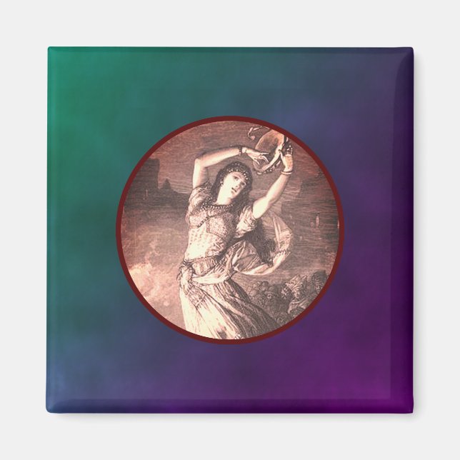 Magnet Sepia Esmeralda (Devant)