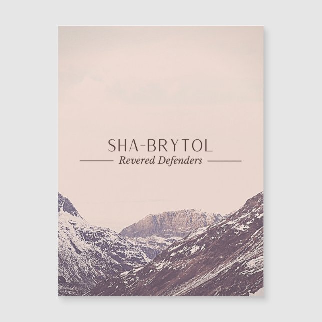 Magnet Sha-Brytol (Devant)