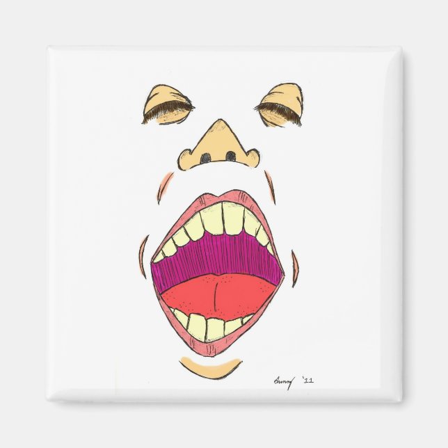 Magnet "Shout" (Vorne)