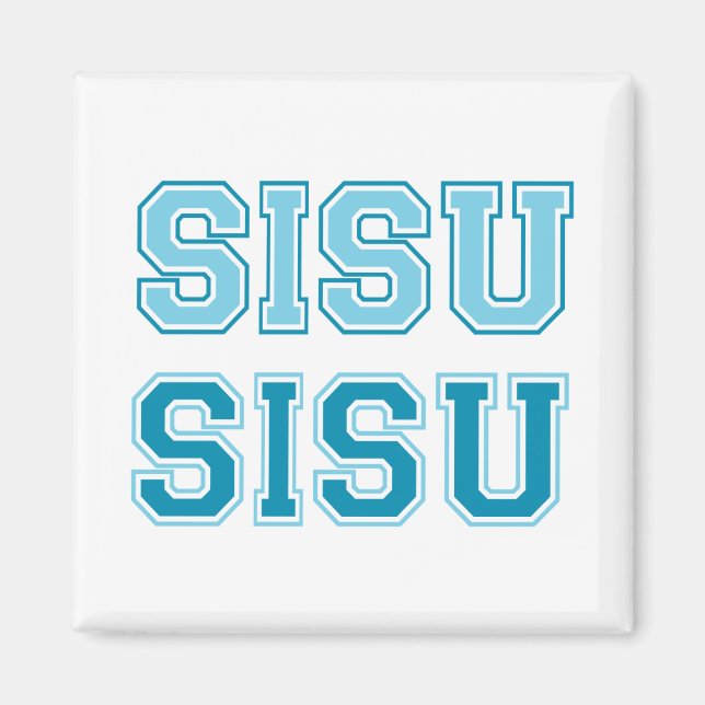 Magnet SISU Finlande (Devant)