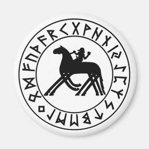 Magnet Sleipnir Schild