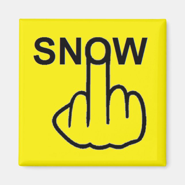 Magnet Snow Dreh (Vorne)