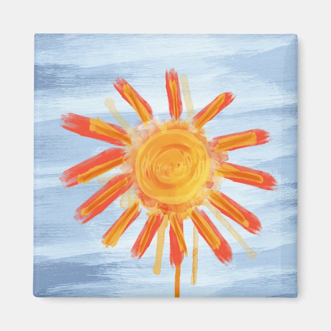 Magnet, Sonnenschein Magnet (Vorne)