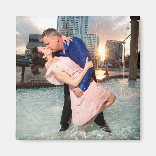 Magnet - Sonnenuntergangskuss (Vorne)