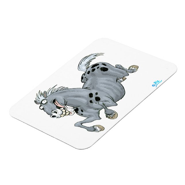 Magnet souple Crazy Cartoon Horse (Côté Gauche)