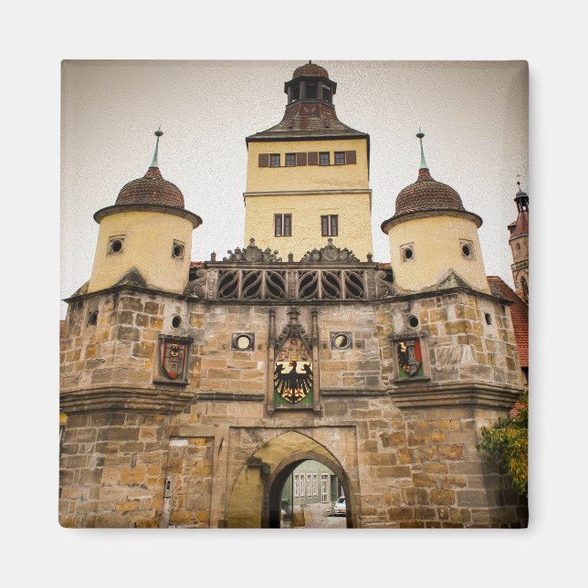 Magnet Souvenir aus Weißenburg in Bayern (Vorne)