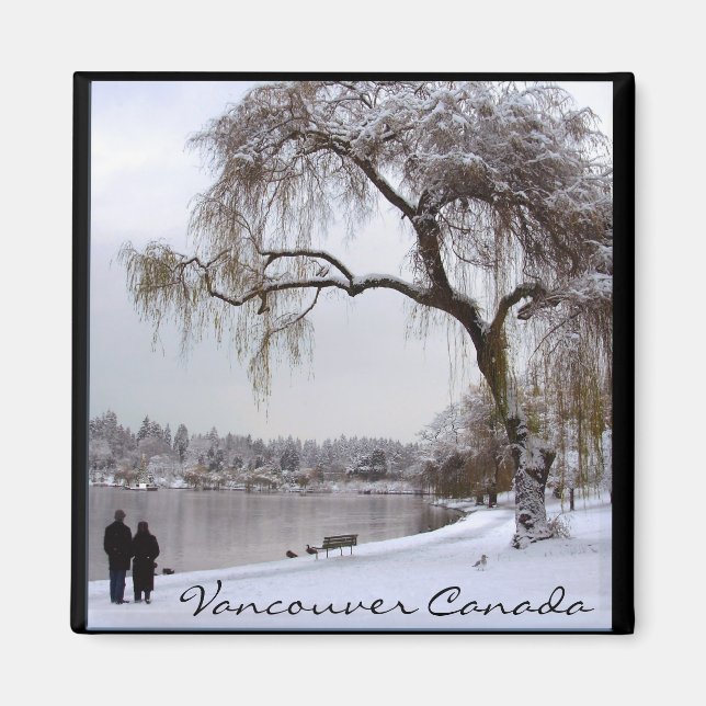 Magnet Souvenir Magnet de Vancouver Boutons et cad (Devant)