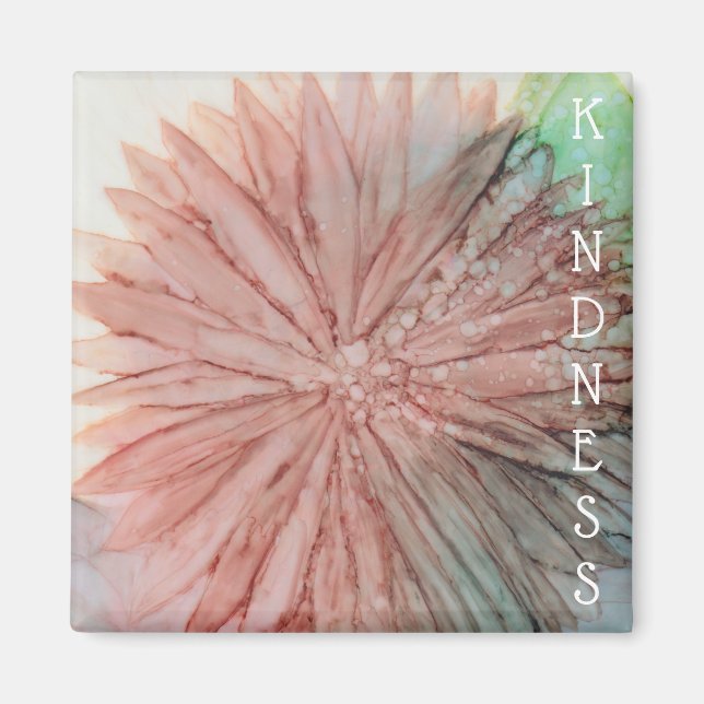 Magnet Square KINDNESS Magnet (Vorne)