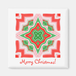 Magnet Square - Weihnachtsstern