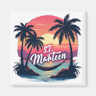 Magnet St. Marteen – Sonnenuntergang und Hama