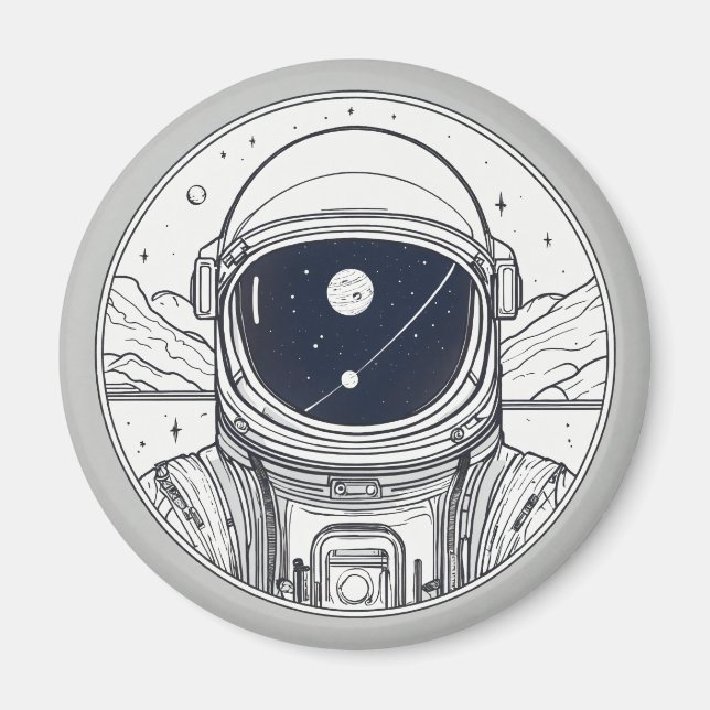 Magnet-Taste mit Raumdesign Magnet (Vorne)