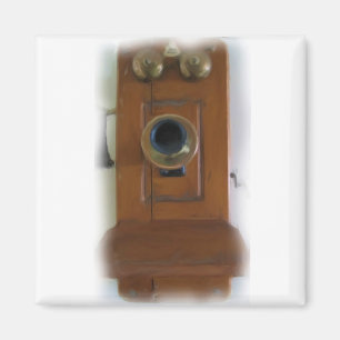 Magnet téléphonique vintage