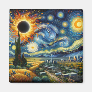 Magnet Texas Eclipse