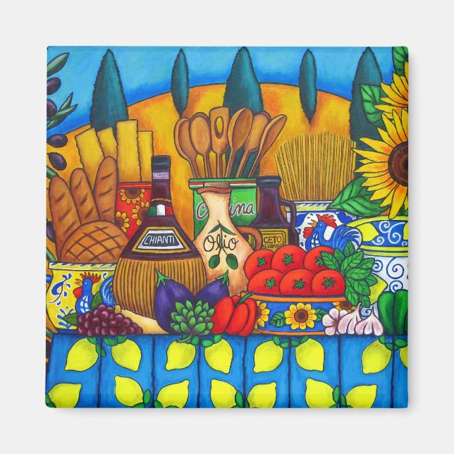 Magnet Toscane Delights (Devant)