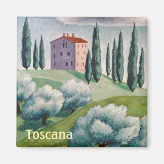 Magnet Toscane/Maison Sur La Colline/Italie Ensole