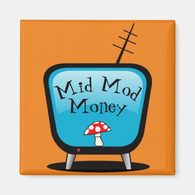 Magnet TV atomique (Devant)