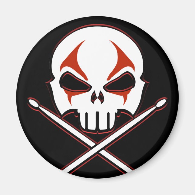 Magnet- und Drummermagnete für Schwermetalle Magnet (Vorne)