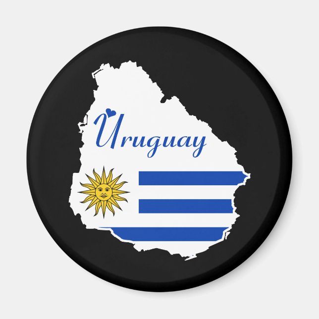 Magnet Uruguay (Devant)