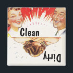 Magnet ~ Vintag Retro Fun Saubere Geschirrspülmasc<br><div class="desc">Magnet Design mit lustigem Retro-Design für Ihre Geschirrspüler.. eliert ist sauber und schmutzig weint! Großer Spaß als Geschenk und nützlich auch! Mit der Option IT CUSTOMIZE können Sie den Stil des Schriftartes und die Größe des Schriftartes ändern. Genießen Sie das Leben & Danke für Ihren Besuch!!</div>