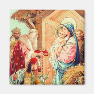 Magnet Vintage de trois rois