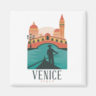 Magnet Vintage voyage de Venise