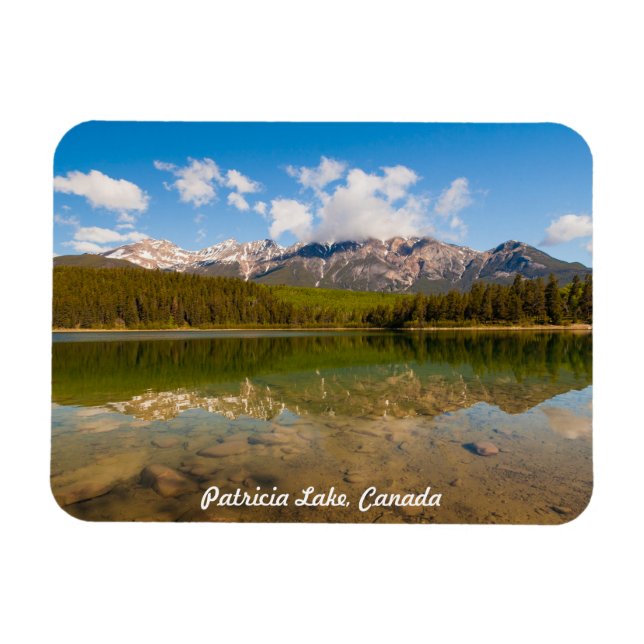 Magnet von Patricia Lake, Alberta, Kanada (Horizontal)