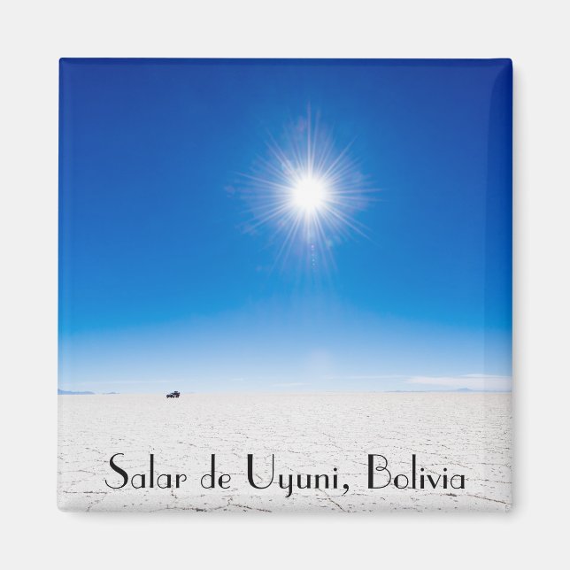 Magnet von Uyuni, Bolivien Salzen, (Vorne)