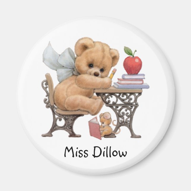 Magnet-Vorlage des Lehrers Magnet (Vorne)