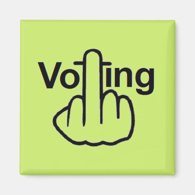 Magnet Voting Dreh (Vorne)