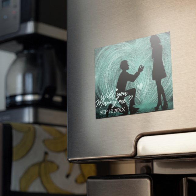 Magnet "WIll You Marry Me" Romantischer Vorschlag (Von Creator hochgeladen)