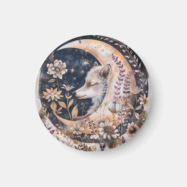 Magnet Wolf Moon (Devant)