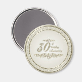 Magnet zum 30. Hochzeitstag