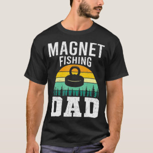 Magnetangeln Vater T-Shirt