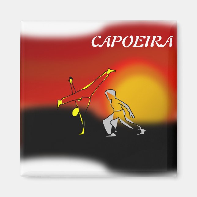 magnete capoeira martial arts ax ginga magnet (Vorne)
