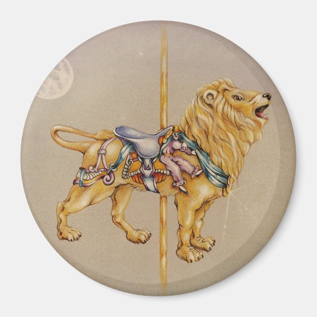 Magnete - Carousel Lion Magnet (Vorne)